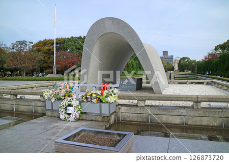 和平紀念公園內的紀念碑 和平紀念公園內的紀念碑 126873720