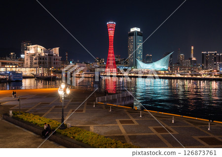 <兵庫縣>神戶/美利堅公園夜景 126873761