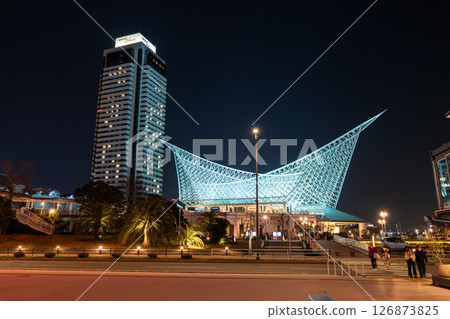 <Hyogo Prefecture> Kobe / Meriken Park night view <Hyogo Prefecture> Kobe / Meriken Park night view 126873825