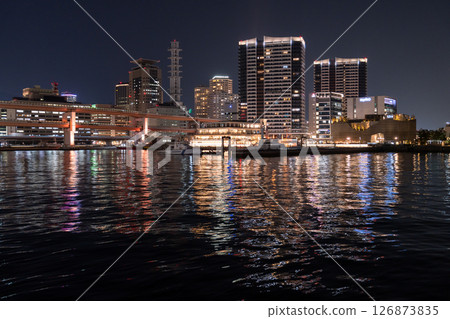 <Hyogo Prefecture> Kobe / Meriken Park night view 126873835