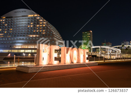 <兵庫縣>神戶/美利堅公園夜景 <兵庫縣>神戶/美利堅公園夜景 126873837