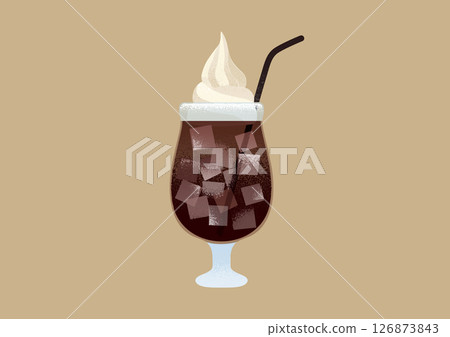 Coffee float 126873843