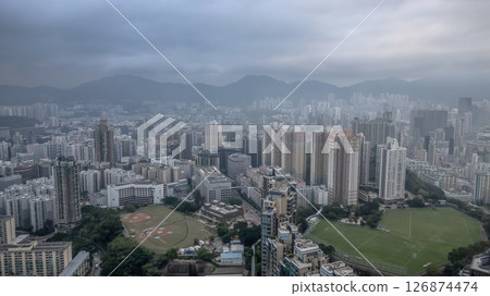 June 1 2025 Aerial View of a Cityscape Under Cloudy Grey Skies June 1 2025 Aerial View of a Cityscape Under Cloudy Grey Skies 126874474