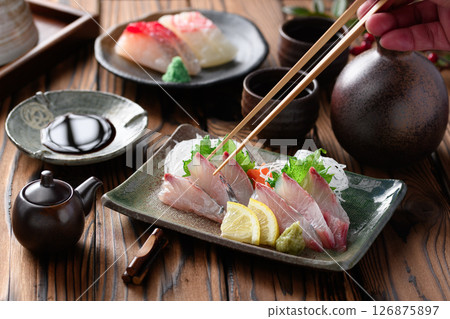 Shimaji的生魚片 126875897