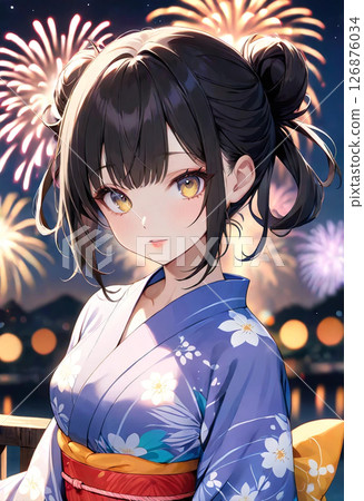 Fireworks Festival and Her Fireworks Festival and Her 126876034
