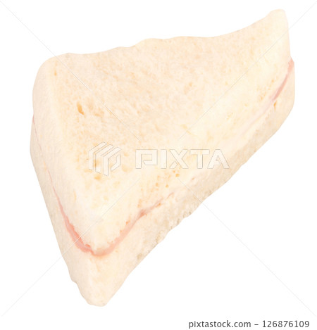 Sandwich isolated on white background 126876109