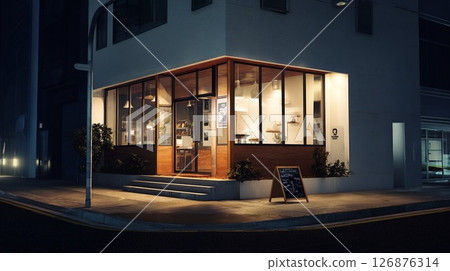 時尚的燈光商店 時尚的燈光商店 126876314