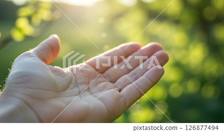 一隻手握著太陽 126877494