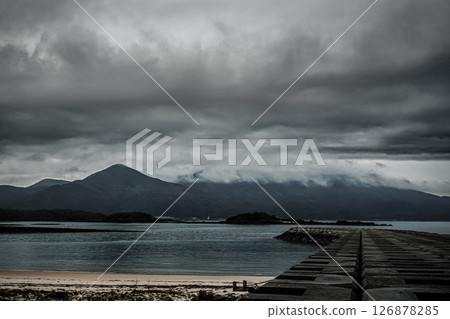 <後藤> 富江露營村黎明時分陽光明媚 <後藤> 富江露營村黎明時分陽光明媚 126878285