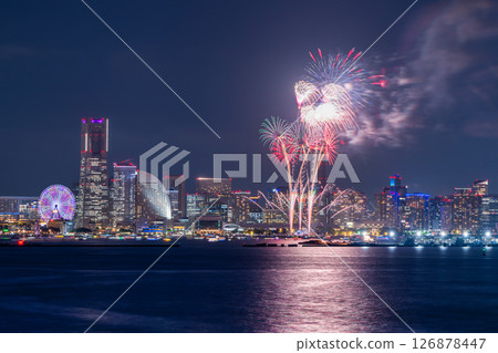 Kanagawa Prefecture: Yokohama Port Opening Festival and Fireworks Kanagawa Prefecture: Yokohama Port Opening Festival and Fireworks 126878447