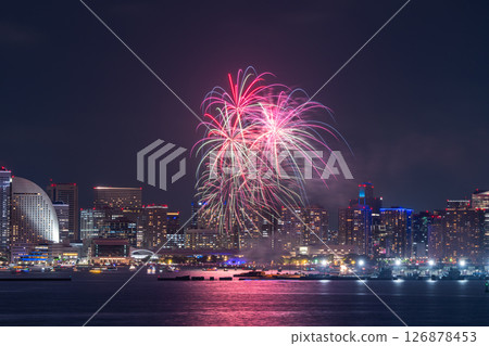 Kanagawa Prefecture: Yokohama Port Opening Festival and Fireworks 126878453