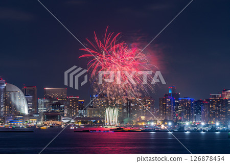 Kanagawa Prefecture: Yokohama Port Opening Festival and Fireworks 126878454