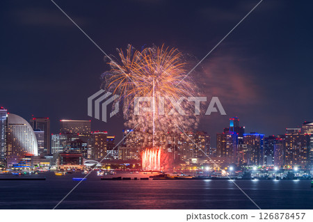 Kanagawa Prefecture: Yokohama Port Opening Festival and Fireworks 126878457