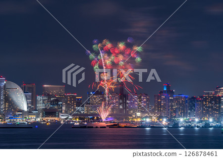 Kanagawa Prefecture: Yokohama Port Opening Festival and Fireworks 126878461
