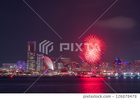 Kanagawa Prefecture: Yokohama Port Opening Festival and Fireworks Kanagawa Prefecture: Yokohama Port Opening Festival and Fireworks 126878478