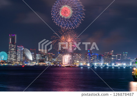Kanagawa Prefecture: Yokohama Port Opening Festival and Fireworks Kanagawa Prefecture: Yokohama Port Opening Festival and Fireworks 126878487