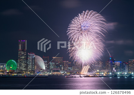 Kanagawa Prefecture: Yokohama Port Opening Festival and Fireworks Kanagawa Prefecture: Yokohama Port Opening Festival and Fireworks 126878496