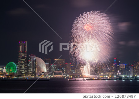 Kanagawa Prefecture: Yokohama Port Opening Festival and Fireworks 126878497
