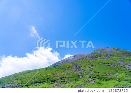 [夏季登山]夏季的乘鞍山登山風景[長野縣] 126878715
