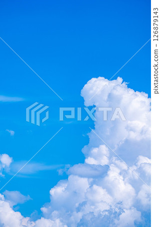 [夏季素材] 夏日天空積雨雲的圖像素材 [長野縣] 126879143