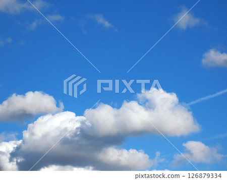 Sky and the sun and clouds 126879334