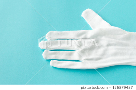 薄棉手套，薄工作手套 126879487