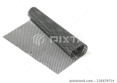 Anti-slip sheet photographed on a white background 126879714