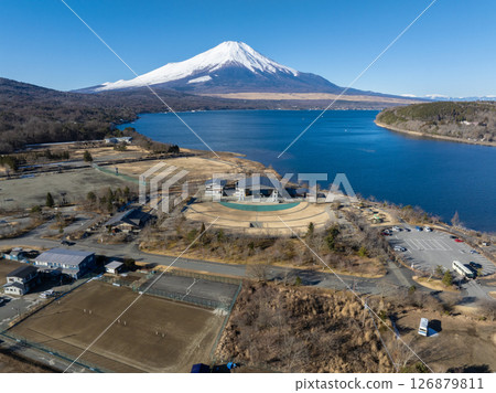 Lake Yamanaka Communication Plaza Kirara, Lake Yamanaka, Mt. Fuji Lake Yamanaka Communication Plaza Kirara, Lake Yamanaka, Mt. Fuji 126879811