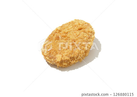 白色背景下拍攝的牛肉丸子 126880115
