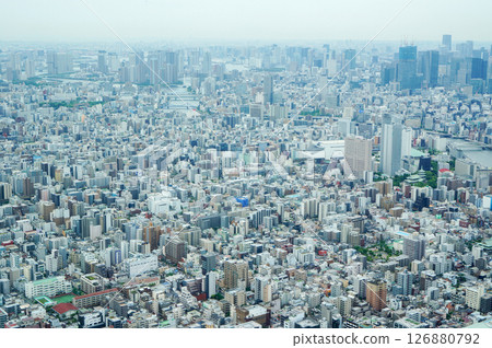Cityscape from Above Tokyo Skytree in Japan Cityscape from Above Tokyo Skytree in Japan 126880792