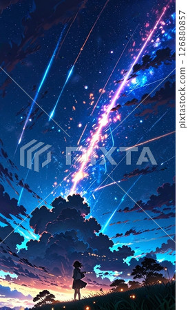 Fantastic meteor 126880857