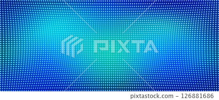 Led pixel screen display 126881686