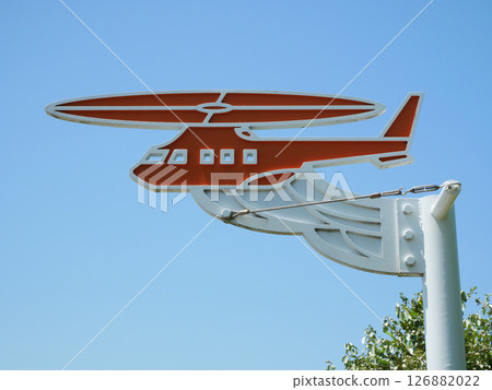 Helicopter sign | Tokyo Heliport 126882022