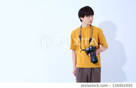 Image of a male photographer Image of a male photographer 126882685