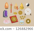 Feng Shui Oriental Philosophy set 126882966