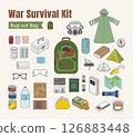 War Survival kit set.  126883448