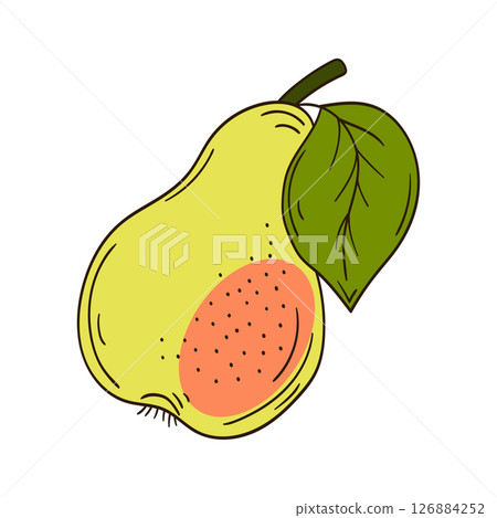 Illustration in hand draw style. Icon, sign, sticker, pin, logo 126884252