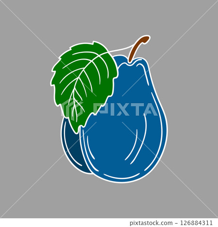 Illustration in hand draw style. Icon, sign, sticker, pin, logo Illustration in hand draw style. Icon, sign, sticker, pin, logo 126884311