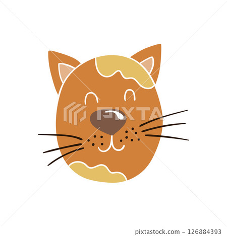 Illustration in hand draw style. Icon, sign, sticker, pin, logo Illustration in hand draw style. Icon, sign, sticker, pin, logo 126884393
