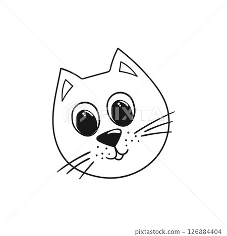 Illustration in hand draw style. Icon, sign, sticker, pin, logo Illustration in hand draw style. Icon, sign, sticker, pin, logo 126884404