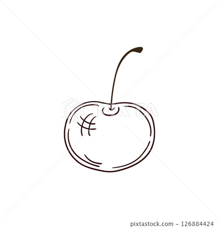 Illustration in hand draw style. Icon, sign, sticker, pin, logo Illustration in hand draw style. Icon, sign, sticker, pin, logo 126884424