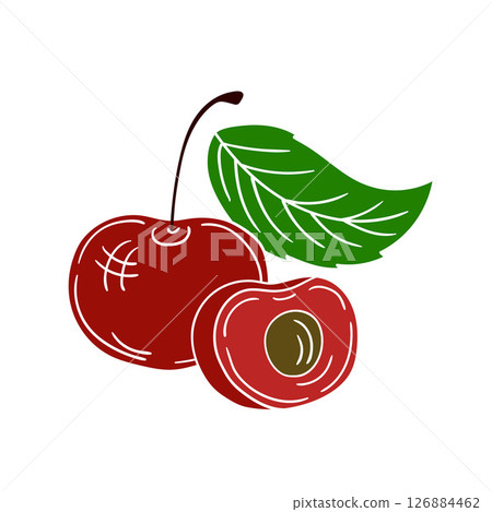 Illustration in hand draw style. Icon, sign, sticker, pin, logo Illustration in hand draw style. Icon, sign, sticker, pin, logo 126884462