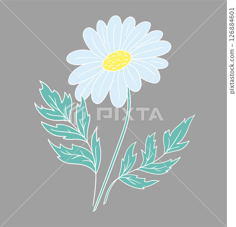 Illustration in hand draw style. Icon, sign, sticker, pin, logo 126884601