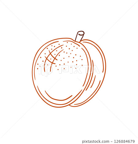 Illustration in hand draw style. Icon, sign, sticker, pin, logo Illustration in hand draw style. Icon, sign, sticker, pin, logo 126884679