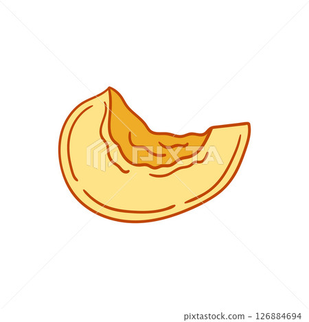 Illustration in hand draw style. Icon, sign, sticker, pin, logo 126884694