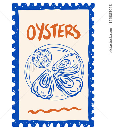 3049_stamp_oysters 3049_stamp_oysters 126885028