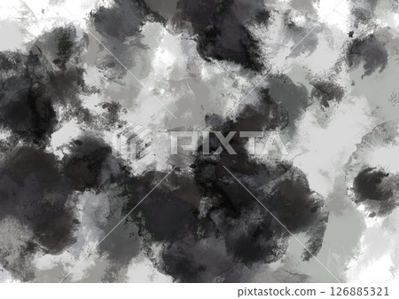 Abstract ink painting background material 126885321