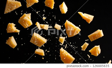 Parmesan cheese 126885635