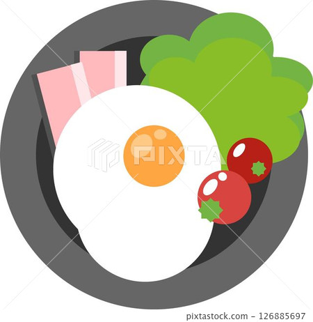 Simple breakfast 126885697