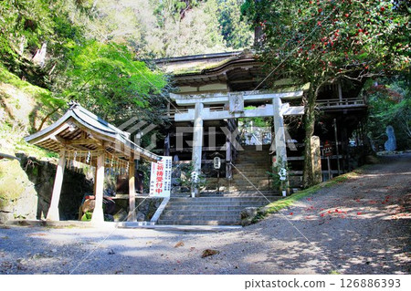 由岐神社是鞍馬寺的守護神社，宇宙能量從這裡傾瀉而下，保護京都免受邪靈侵擾。 126886393